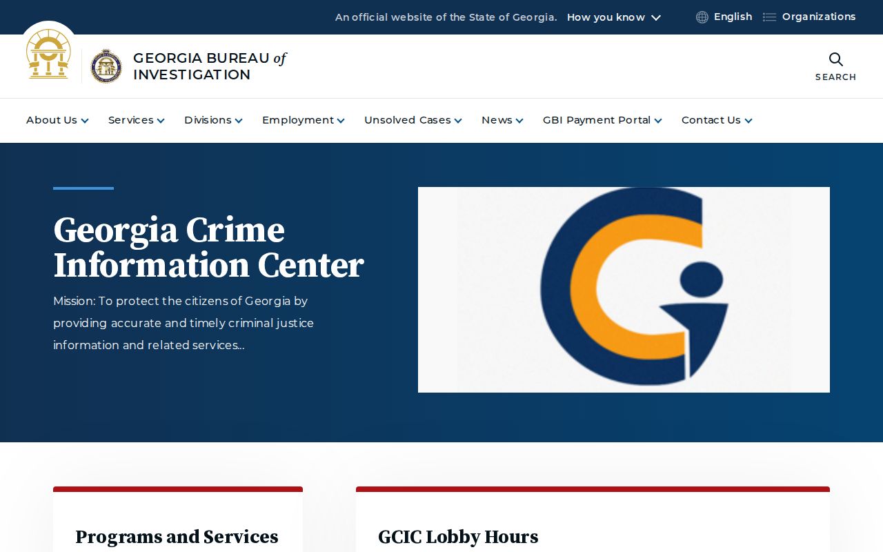 Effingham County arrest history Georgia Crime Information Center