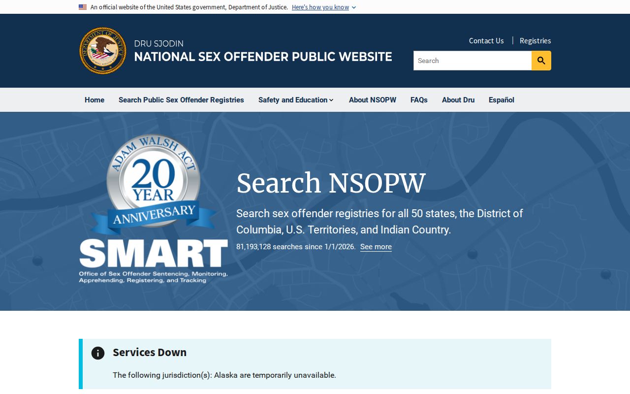 Effingham County sex offender check national registry search